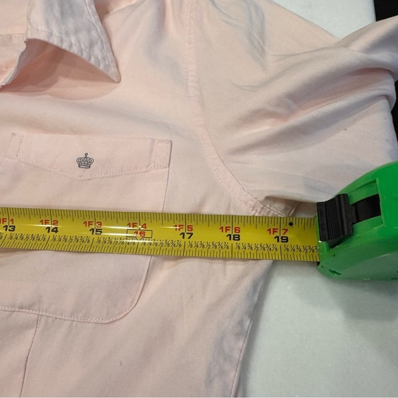 Garmentory G1 Women’s Pink Button Down Cotton Shirt Size Large - Picture 5 of 8